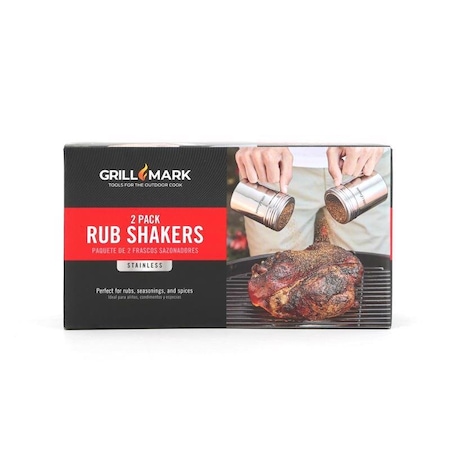 Grill Mark Grill Mark Silver Stainless Steel Rub Shaker 40119ACE